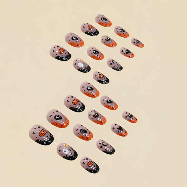 24pcs/Set Press On Nails