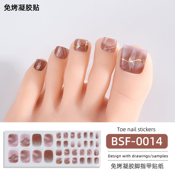 UV-free gel manicure sticker