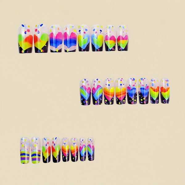 24pcs/Set Press On Nails