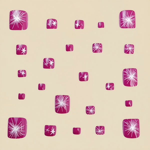 24pcs/Set Press On Nails