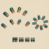 24pcs/Set Press On Nails Y1211