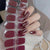 UV Gel Sticker Semi-cured Red Necklace