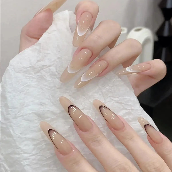 French Gradient Line Nail Art Stickers