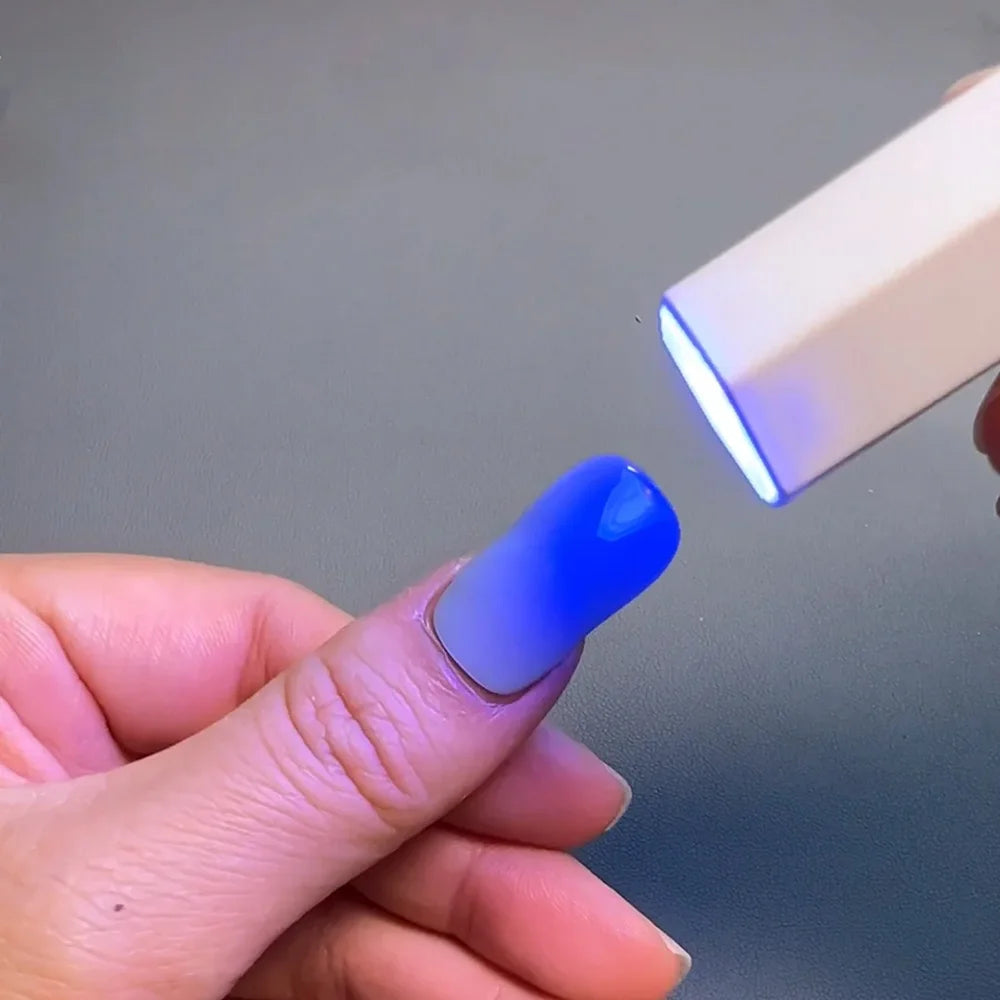 UV Semi Cured Gel Nail Stickers