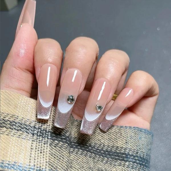 French Gradient Line Nail Art Stickers