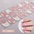 Semicured nail stickers NF250035