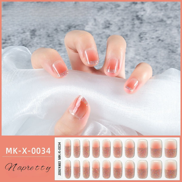 Glitter UV-Free Gel Nail Sticker