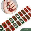 2026 New Christmas Gel Nail Sticker Lighting Harden Semi-Curing Nail Sticker