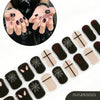 2026 New Christmas Gel Nail Sticker Lighting Harden Semi-Curing Nail Sticker