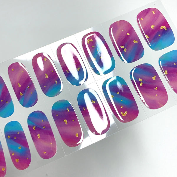 Semicured nail stickers NC250003