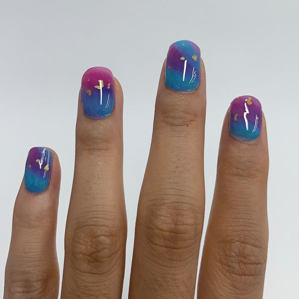 Semicured nail stickers NC250003