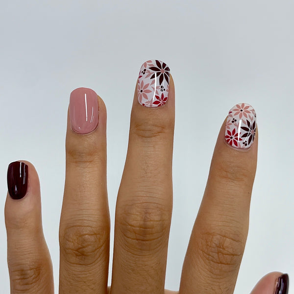 Semicured nail stickers NG200657