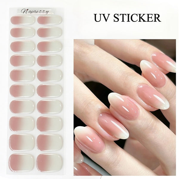 DU259 semi-curing nail stickers