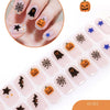 2026 New Christmas Gel Nail Sticker Lighting Harden Semi-Curing Nail Sticker