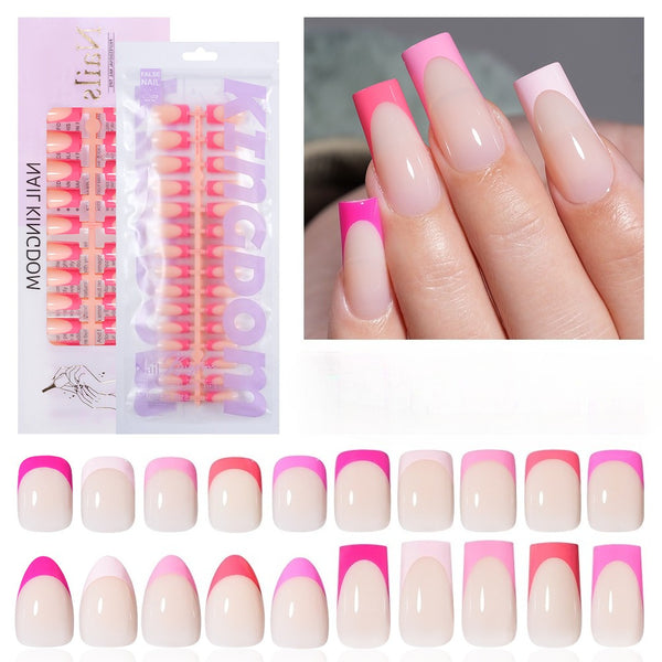 150 Pcs Five-color French nails