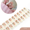 2026 New Christmas Gel Nail Sticker Lighting Harden Semi-Curing Nail Sticker