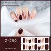UV gel manicure sticker semi-curing