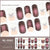 UV semi-cured gel sticker MJ-0089