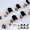 UV semicured nail stickers