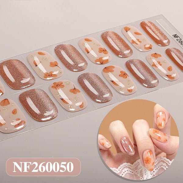 Semi-Cure Gel Nail Sticker NF260050