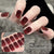 Semi-cured gel sticker1227