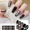 2026 New Christmas Gel Nail Sticker Lighting Harden Semi-Curing Nail Sticker