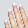 French White Edge Semi-Cured Gel Nail Wrap