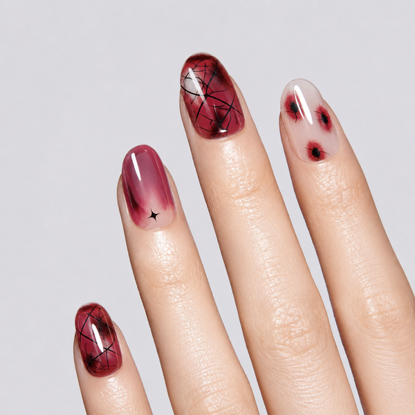 Semi-Cured Gel Nail sticker kit JR50