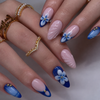 30 pieces 3D Klein Blue French