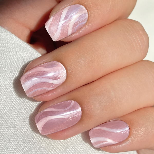 Watercolor Nail Art Wraps