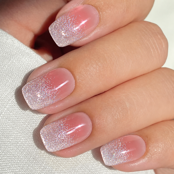 Semicured UV gel nail sticker kit JK323