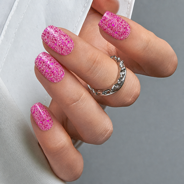 Semicured UV gel nail sticker kit UVG60070