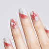 Semicured UV gel nail sticker kit JK319