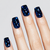 Semicured UV gel nail sticker NG200095