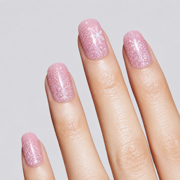 Semicured UV gel nail sticker kit NF240176