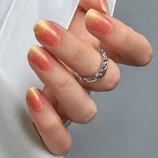 Semicured UV gel nail sticker kit UVG60108