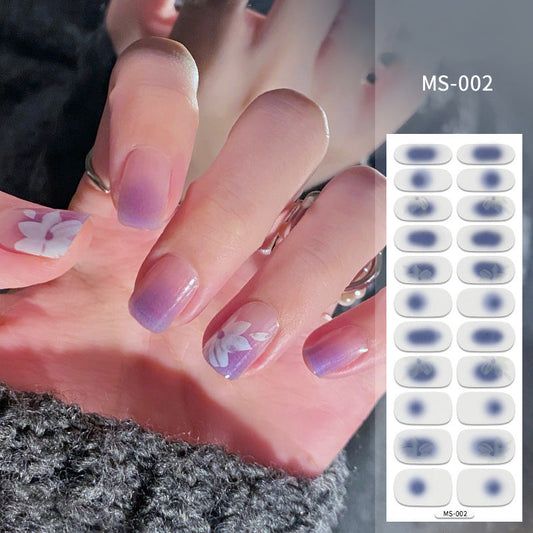 3D nail wraps MS-002