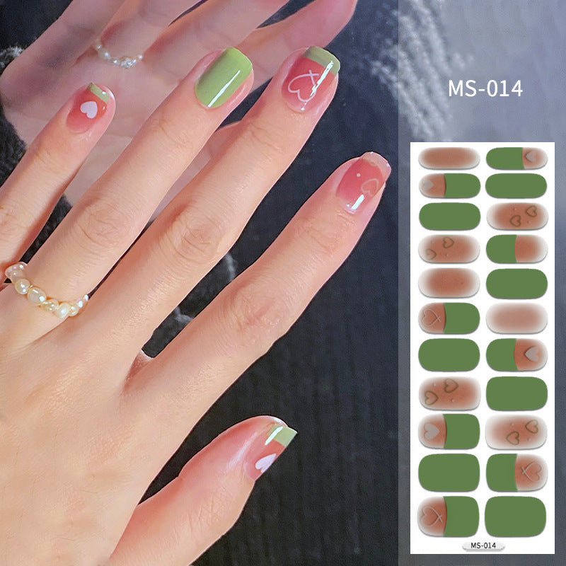 3D nail wraps MS-014