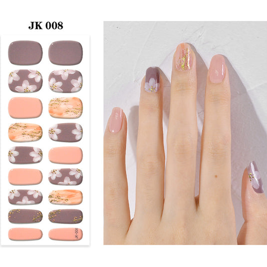 Semi-Cured Gel Nail sticker JK-008