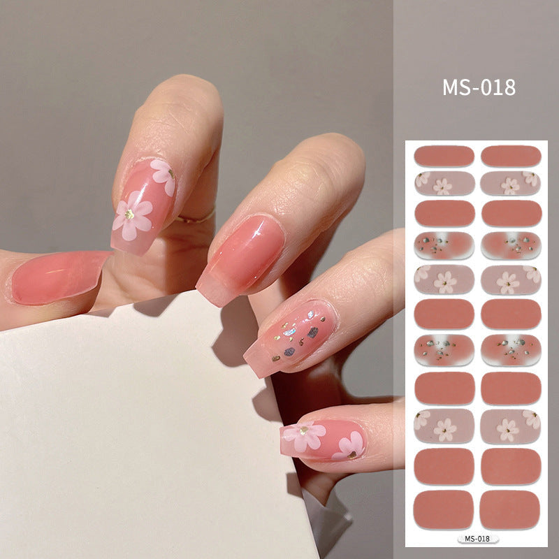 3D nail wraps MS-018