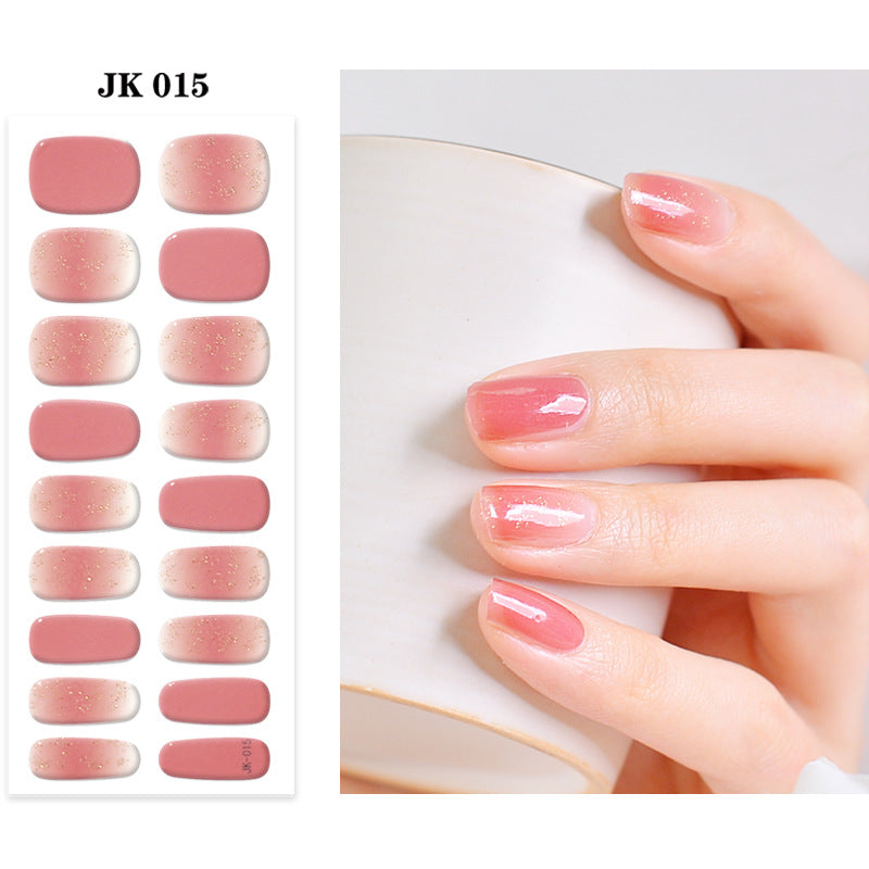 Semi-Cured Gel Nail sticker JK-015