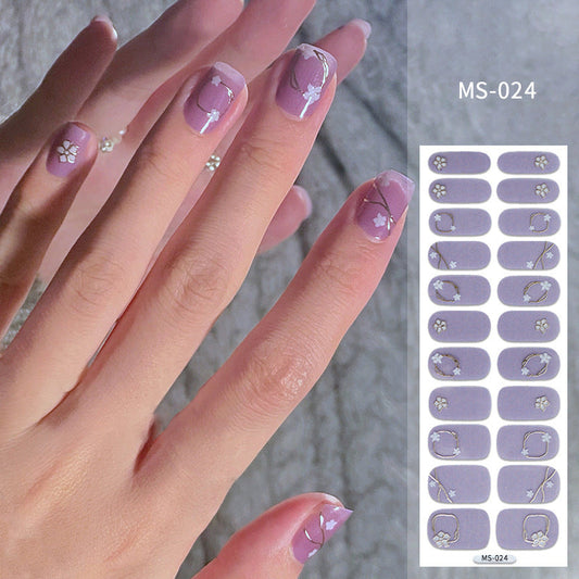 3D nail wraps MS-024