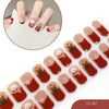 2026 New Christmas Gel Nail Sticker Lighting Harden Semi-Curing Nail Sticker