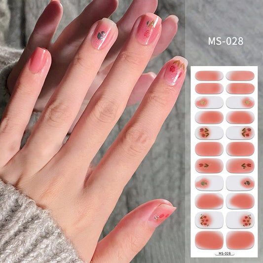 3D nail wraps MS-028