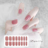[No Lighting] Light Blue Embossed Cat's Eye Gel Nail Wrap