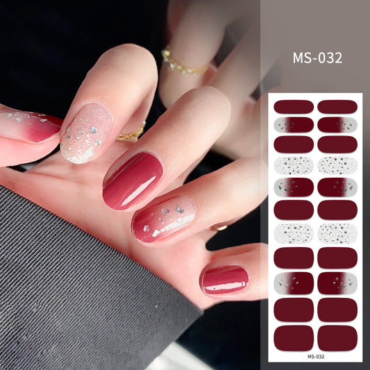 3D nail wraps MS-032