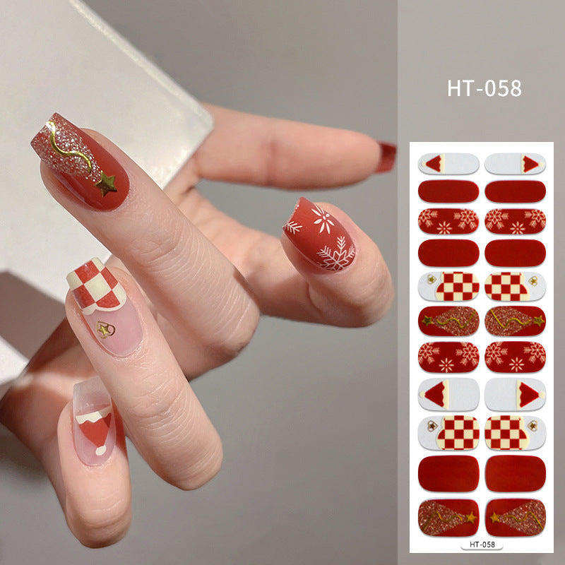 3D nail wraps HT-058