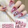 2026 New Christmas Gel Nail Sticker Lighting Harden Semi-Curing Nail Sticker