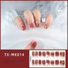 Bronzing butterfly no-bake nail sticker