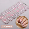 Semi-Cure Gel Nail Sticker NF260015